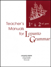 Lepanto Grammar 1 & 2 Teacher's Manuals